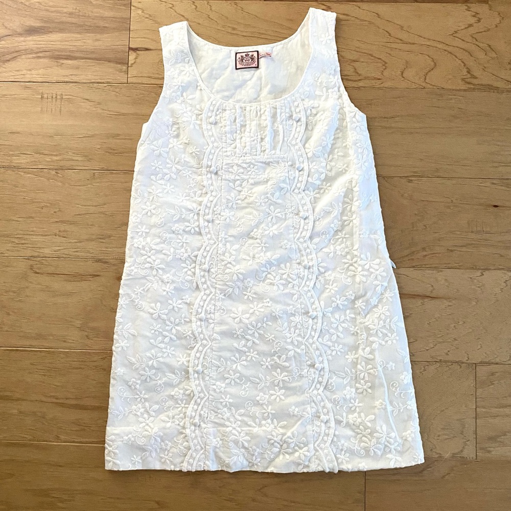 Juicy Couture Embroidered Shift Dress